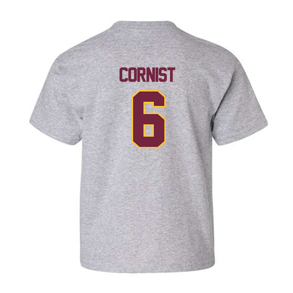 Central Michigan - NCAA Football : Trey Cornist - Classic Shersey Youth T-Shirt-1