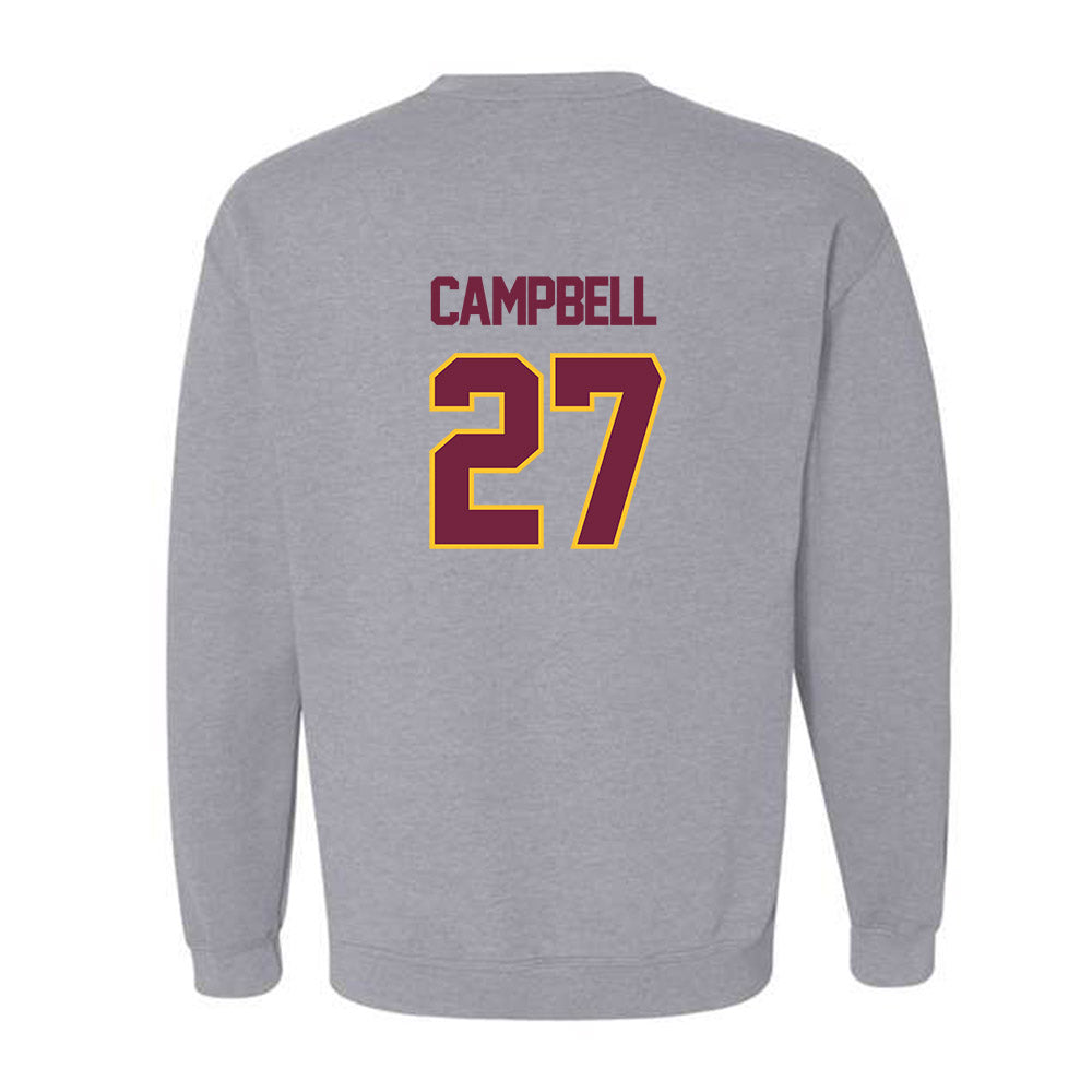 Central Michigan - NCAA Football : Tysen Campbell - Classic Shersey Crewneck Sweatshirt-1