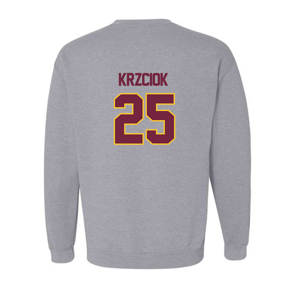 Central Michigan - NCAA Baseball : Brady Krzciok - Classic Shersey Crewneck Sweatshirt-1