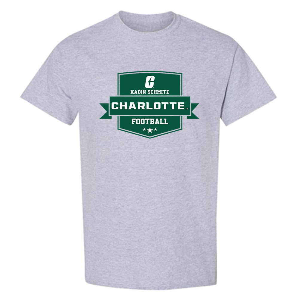 UNC Charlotte - NCAA Football : Kadin Schmitz - Classic Fashion Shersey T-Shirt-0