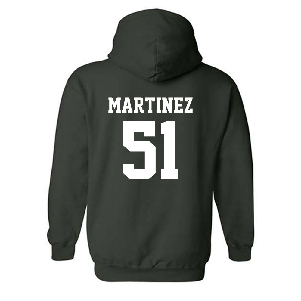 UNC Charlotte - NCAA Football : Aiden Martinez - Hooded Sweatshirt Classic Shersey