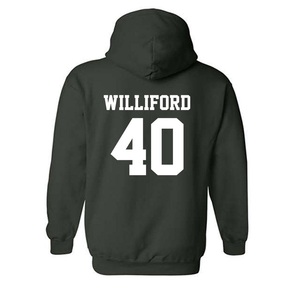 UNC Charlotte - NCAA Football : Reid Williford - Hooded Sweatshirt Classic Shersey