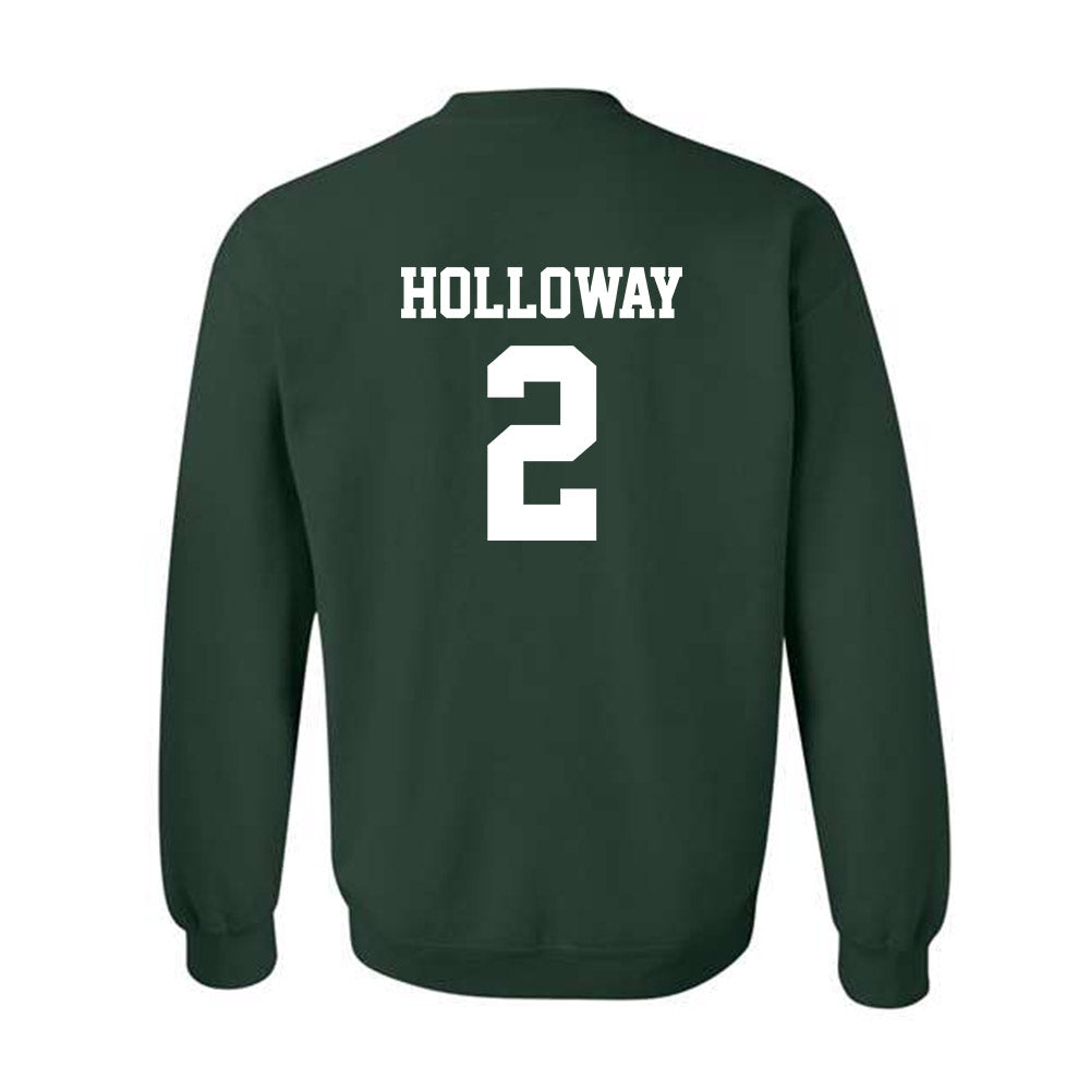 UNC Charlotte - NCAA Men's Soccer : Xavier Holloway - Classic Shersey Crewneck Sweatshirt-1