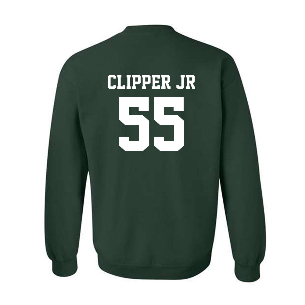 UNC Charlotte - NCAA Football : Mo Clipper Jr - Classic Shersey Crewneck Sweatshirt
