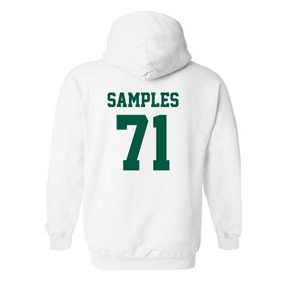 UNC Charlotte - NCAA Football : Elisha Samples - Classic Shersey Hooded Sweatshirt-1