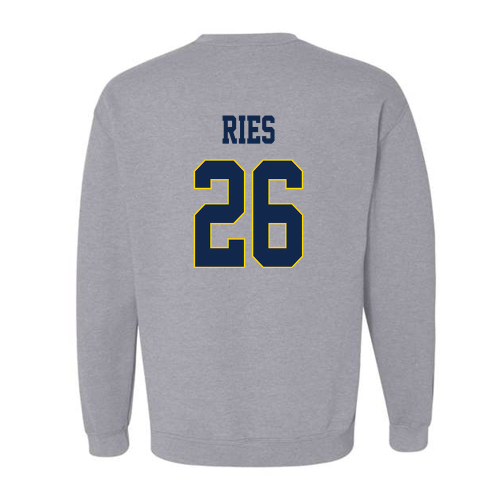 UCSD - NCAA Baseball : Nathan Ries - Classic Fashion Shersey Crewneck Sweatshirt-1