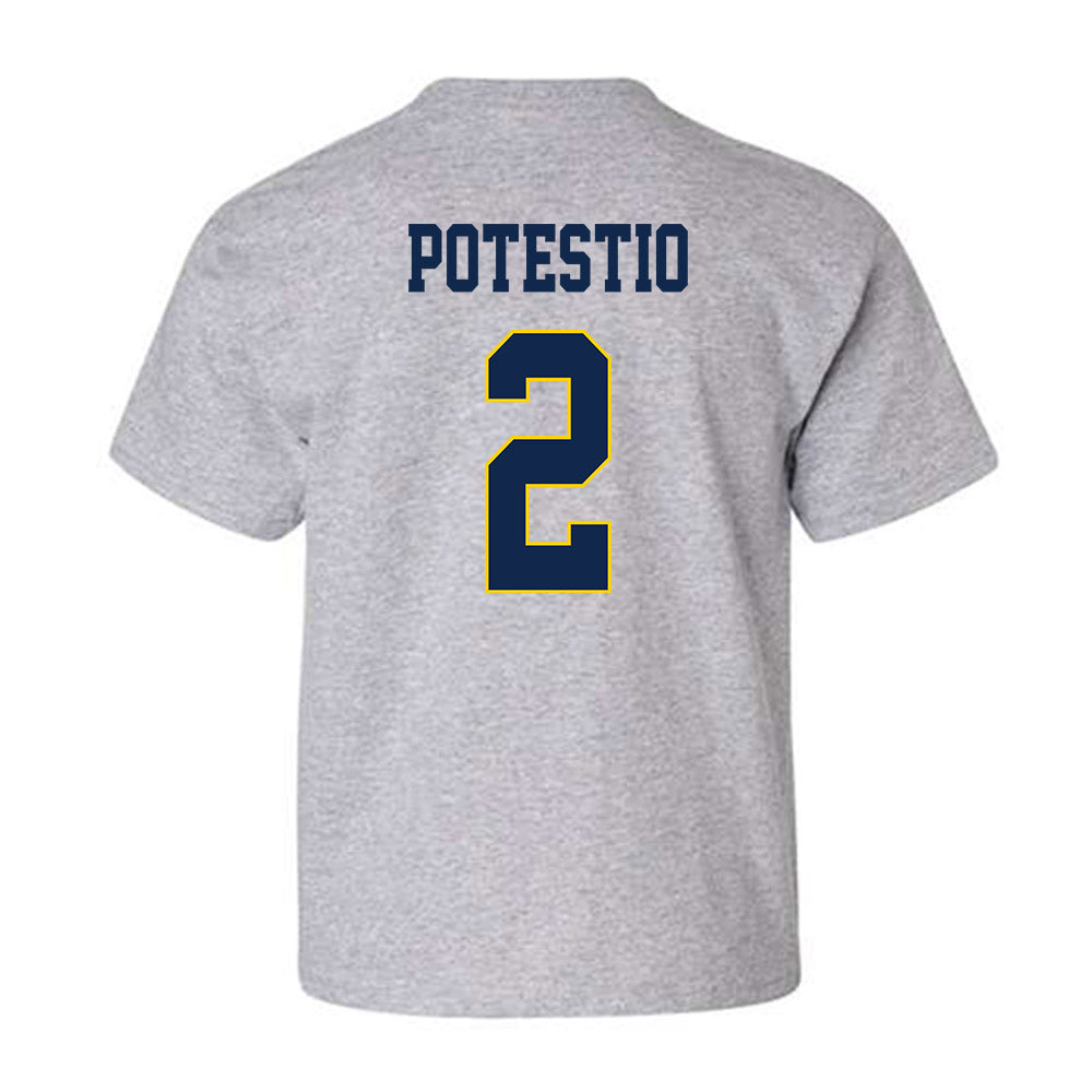 UCSD - NCAA Baseball : Anthony Potestio - Classic Fashion Shersey Youth T-Shirt-1