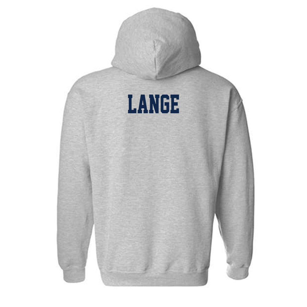 UCSD - NCAA Men's Track & Field : Tyler Lange - Classic Fashion Shersey Hooded Sweatshirt-1