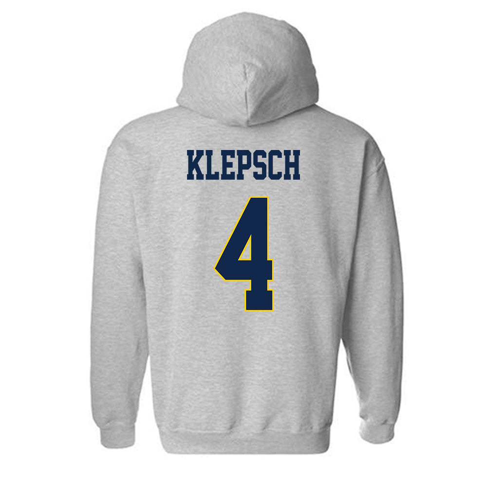 UCSD - NCAA Baseball : Addison Klepsch - Classic Fashion Shersey Hooded Sweatshirt-1
