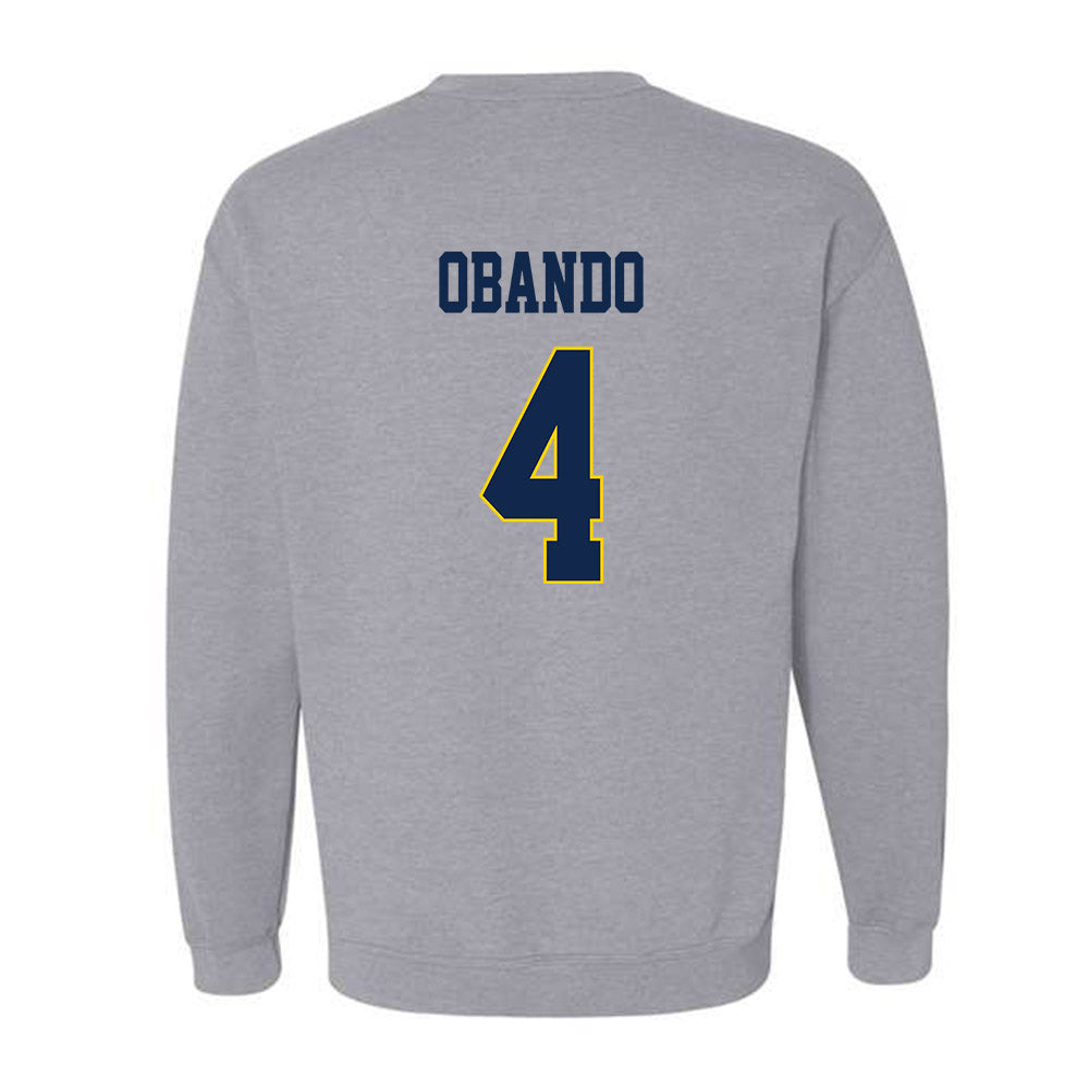 UCSD - NCAA Women's Water Polo : Olivia Obando - Classic Fashion Shersey Crewneck Sweatshirt-1