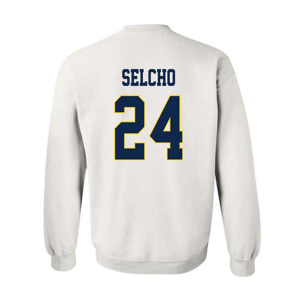 UCSD - NCAA Men's Volleyball : Peter Selcho - Classic Fashion Shersey Crewneck Sweatshirt-1