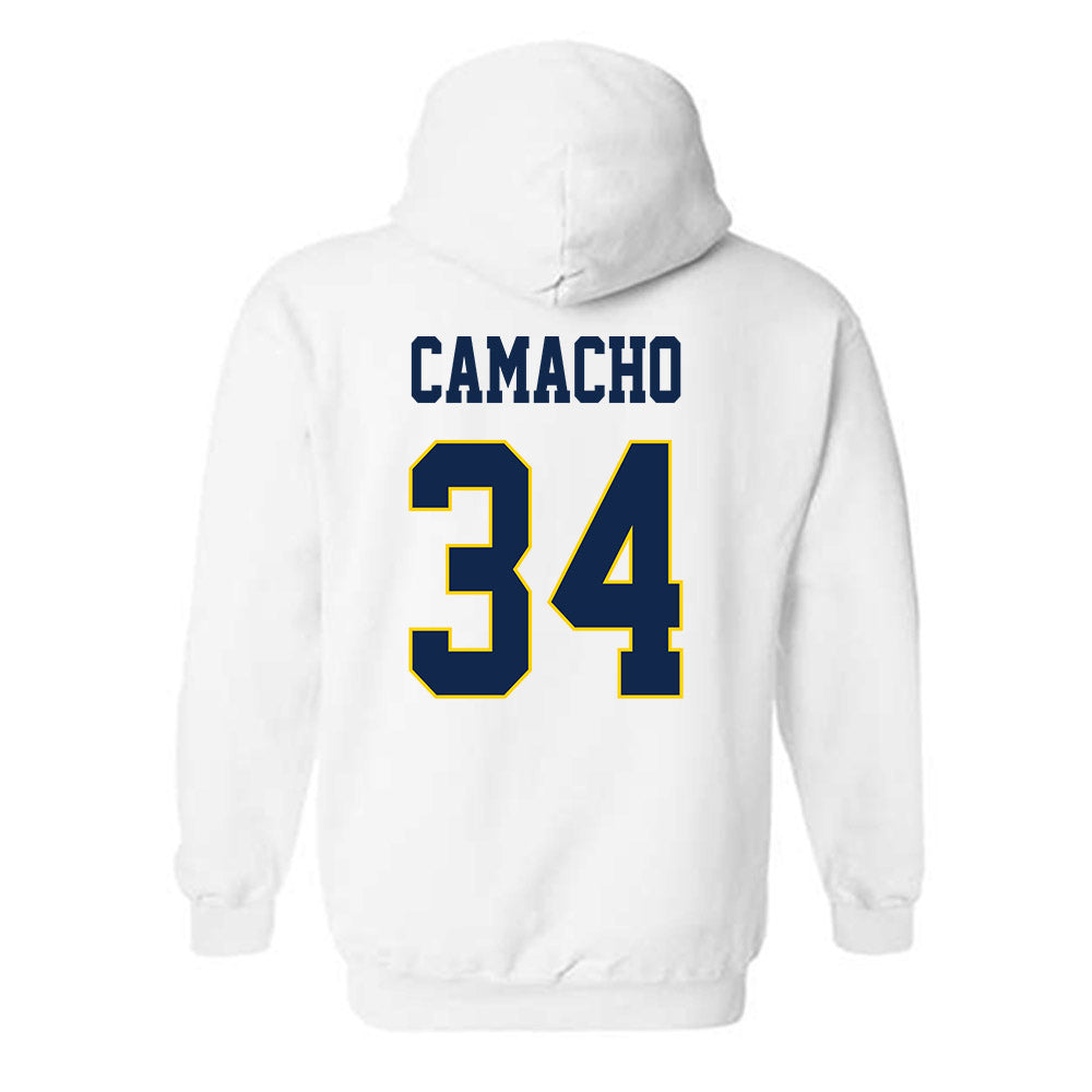 UCSD - NCAA Baseball : Gabe Camacho - Classic Fashion Shersey Hooded Sweatshirt-1