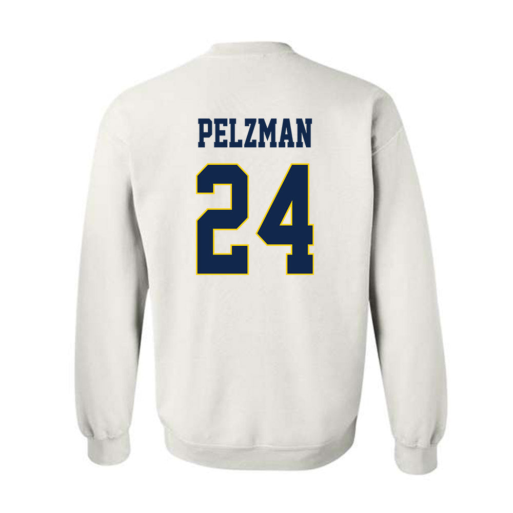 UCSD - NCAA Baseball : Harry Pelzman - Classic Fashion Shersey Crewneck Sweatshirt-1