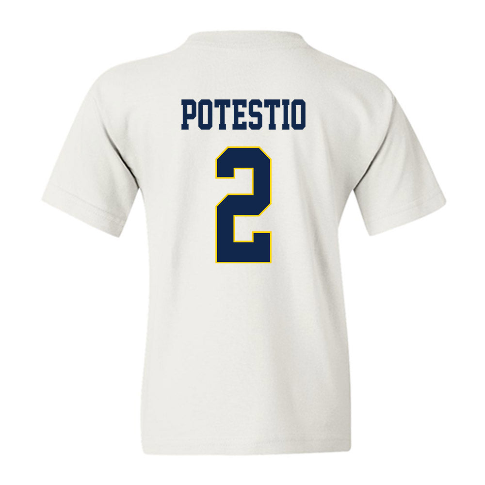 UCSD - NCAA Baseball : Anthony Potestio - Classic Fashion Shersey Youth T-Shirt-1