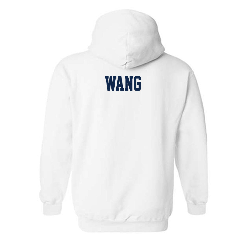 UCSD - NCAA Men's Swimming : Jacob Wang - Classic Fashion Shersey Hooded Sweatshirt-1