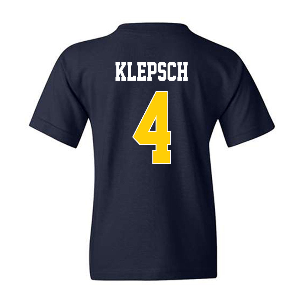 UCSD - NCAA Baseball : Addison Klepsch - Classic Shersey Youth T-Shirt-1