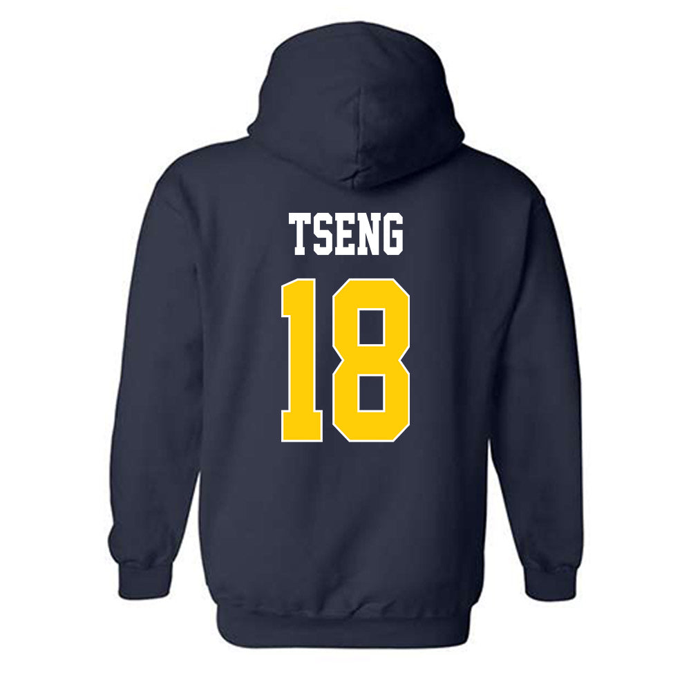 UCSD - NCAA Men's Golf : Nathan Tseng - Classic Shersey Hooded Sweatshirt-1