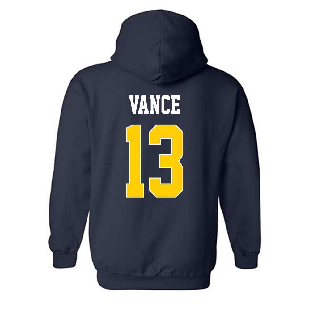 UCSD - NCAA Men's Basketball : Jaden Vance - Classic Shersey Hooded Sweatshirt-1