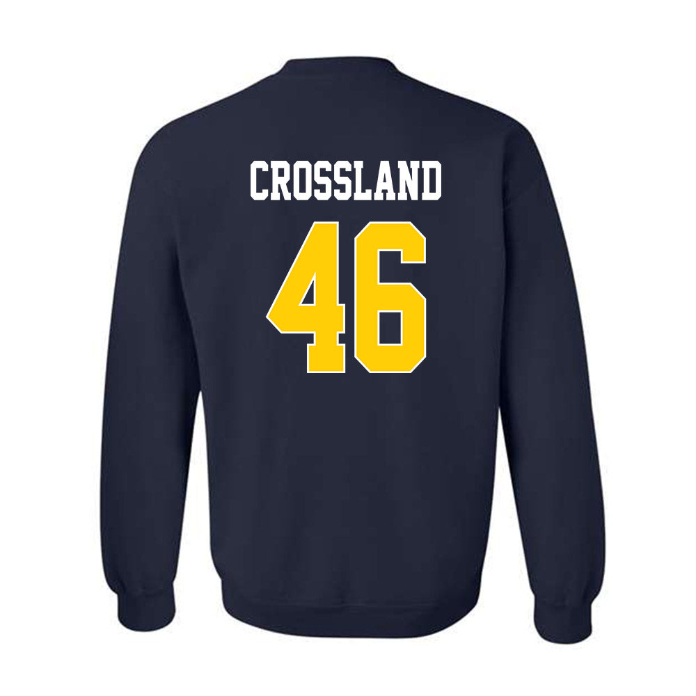 UCSD - NCAA Baseball : Michael Crossland - Classic Shersey Crewneck Sweatshirt-1