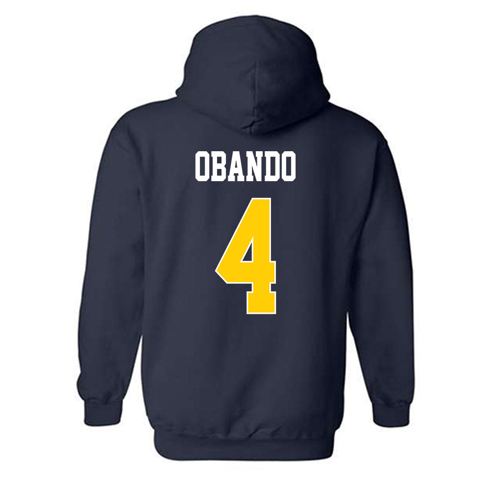 UCSD - NCAA Women's Water Polo : Olivia Obando - Classic Shersey Hooded Sweatshirt-1