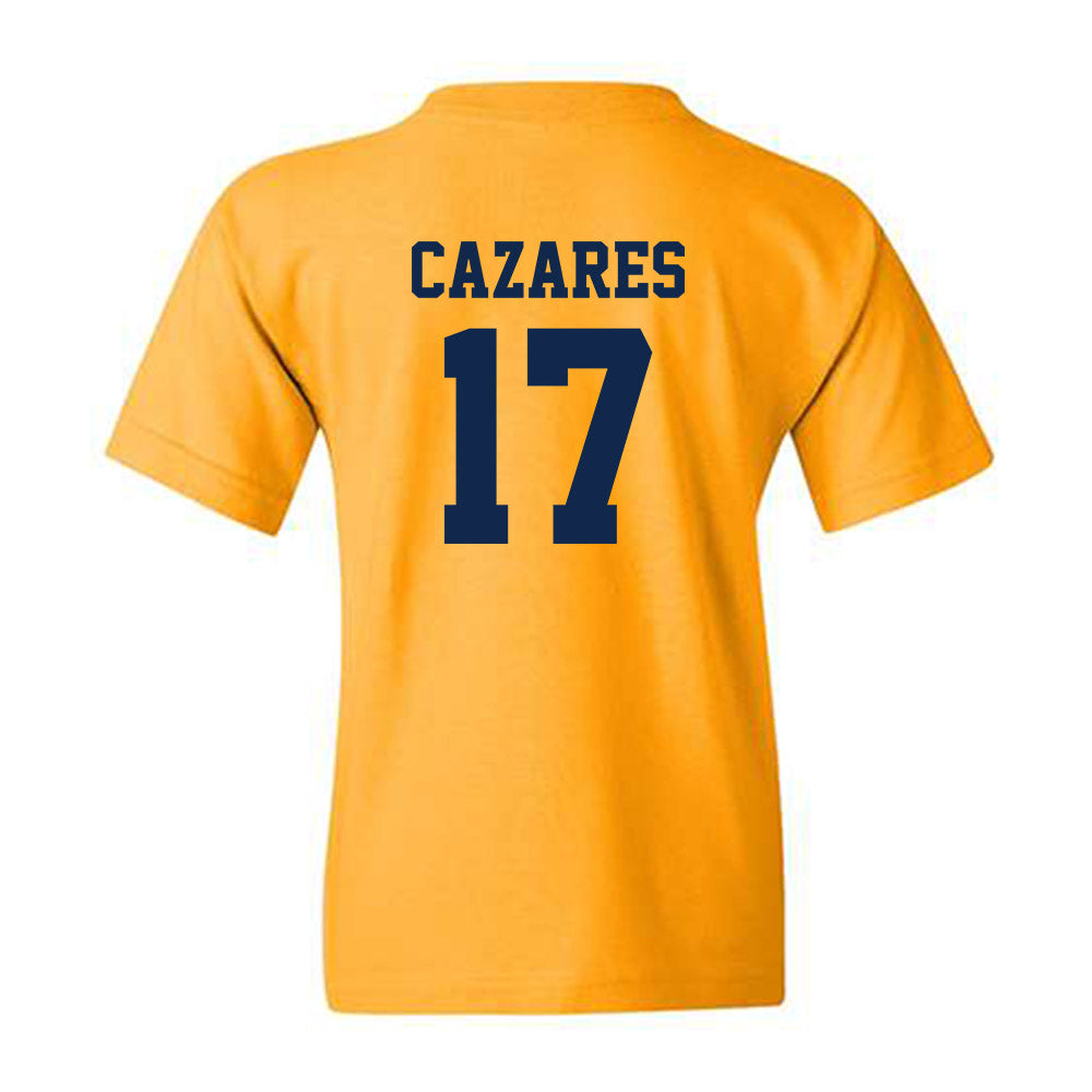 UCSD - NCAA Baseball : Julian Cazares - Classic Shersey Youth T-Shirt-1