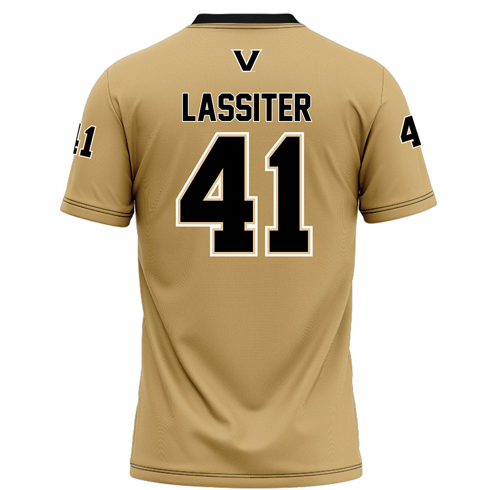 Vanderbilt - NCAA Football : Jamezell Lassiter - Football Jersey