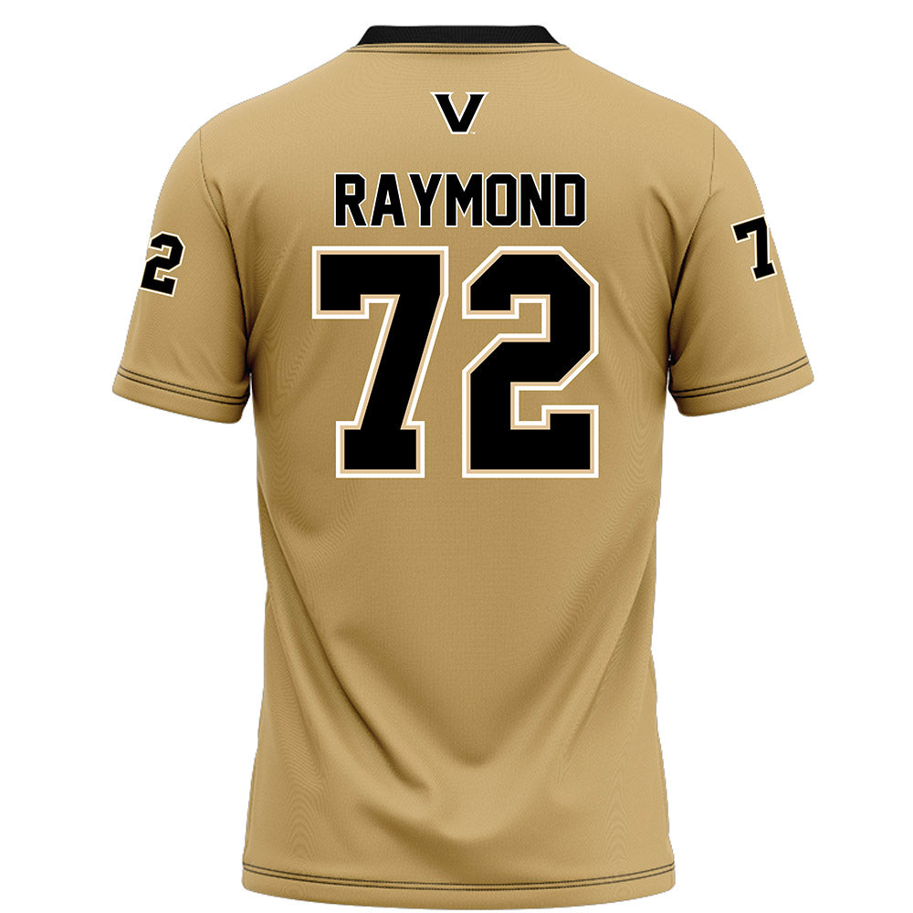 Vanderbilt - NCAA Football : Joshua Raymond - Football Jersey-1