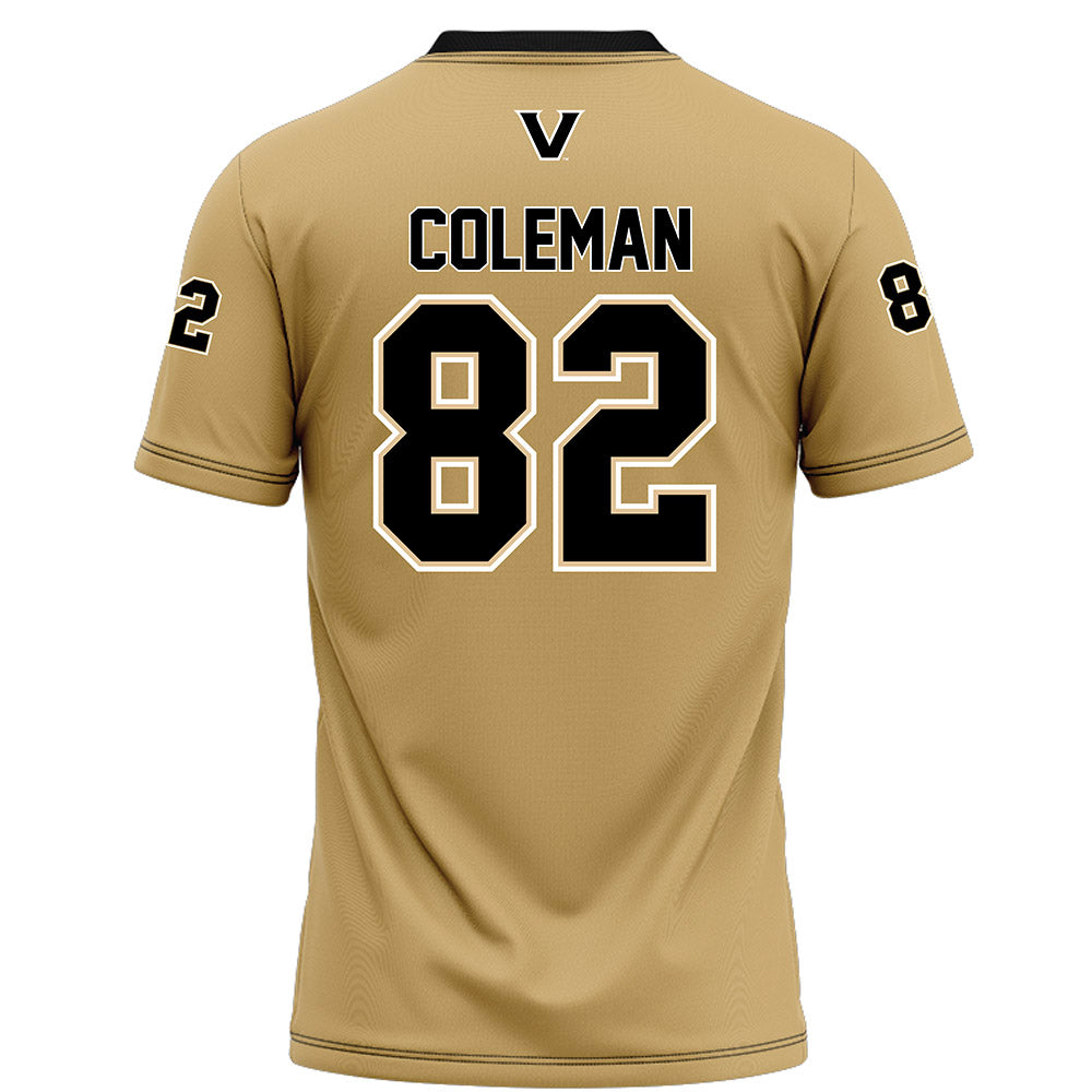 Vanderbilt - NCAA Football : Brycen Coleman - Football Jersey