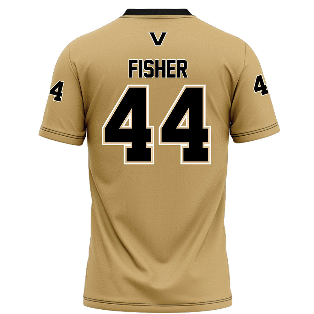 Vanderbilt - NCAA Football : Gabe Fisher - Football Jersey-1
