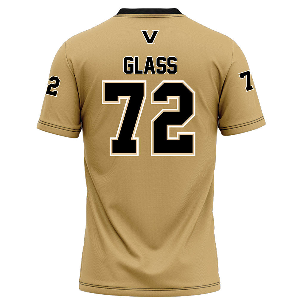 Vanderbilt - NCAA Football : Isaia Glass - Football Jersey-1
