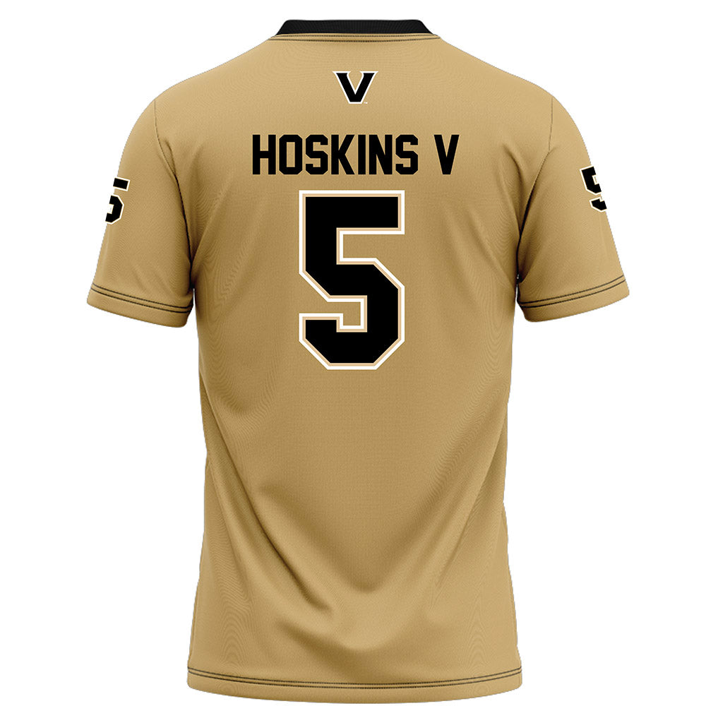 Vanderbilt - NCAA Football : Richie Hoskins V - Football Jersey