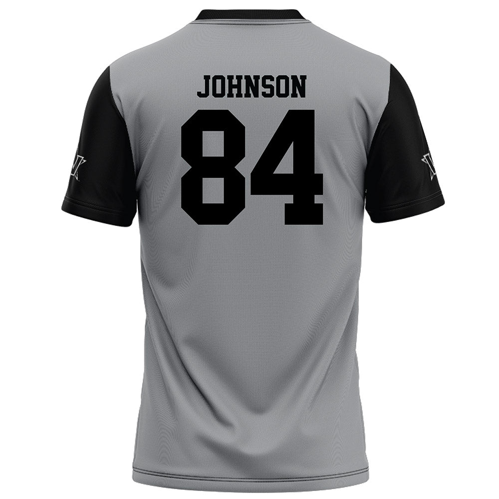 Vanderbilt - NCAA Football : Kam Johnson - Grey Football Jersey