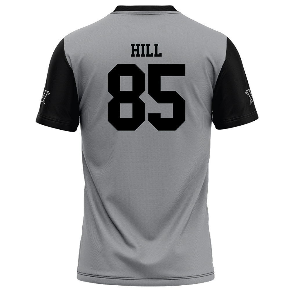 Vanderbilt - NCAA Football : Lebron Hill - Grey Football Jersey-1