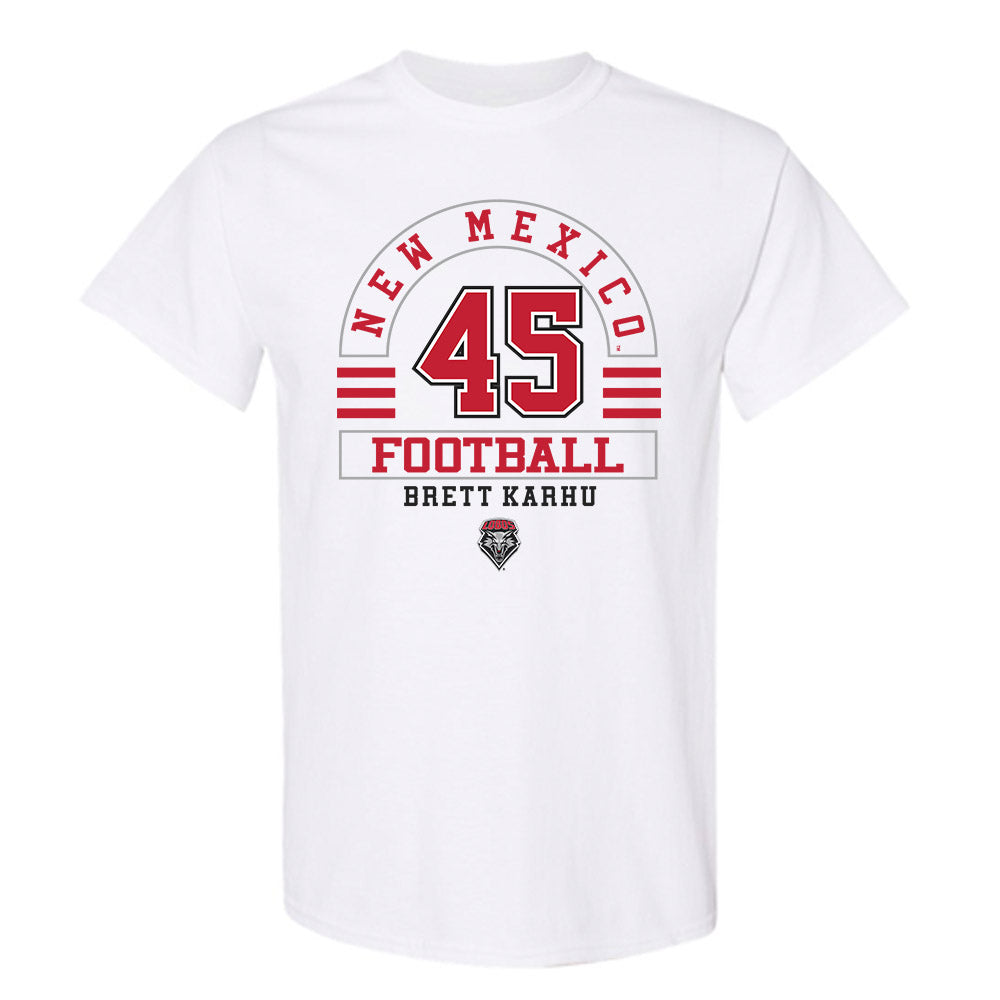 New Mexico - NCAA Football : Brett Karhu - Classic Fashion Shersey T-Shirt-0