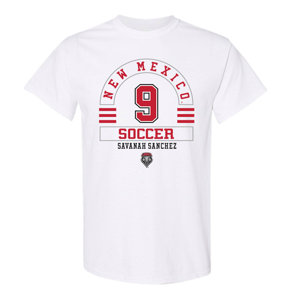 New Mexico - NCAA Women's Soccer : Savanah Sanchez - Classic Fashion Shersey T-Shirt-0
