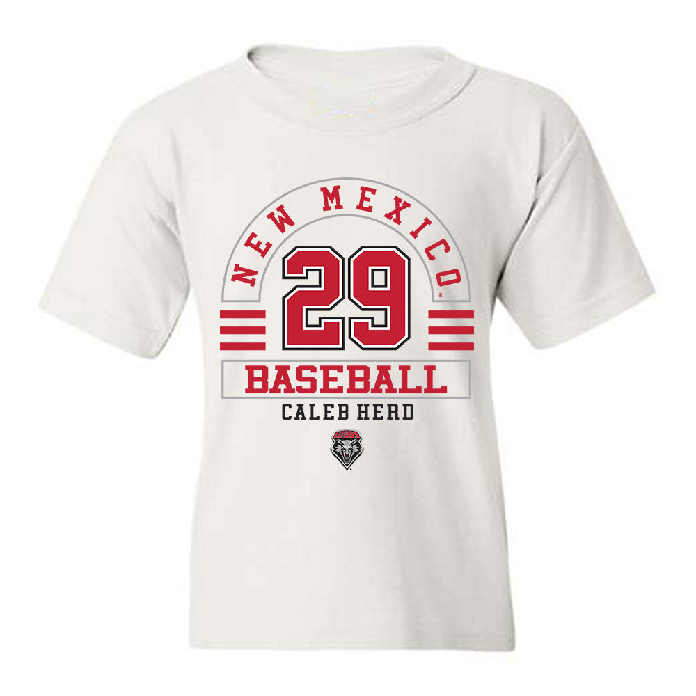 New Mexico - NCAA Baseball : Caleb Herd - Classic Fashion Shersey Youth T-Shirt-0