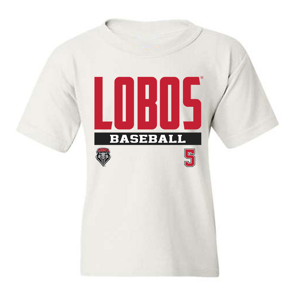 New Mexico - NCAA Baseball : Shane Miller - Classic Fashion Shersey Youth T-Shirt-0