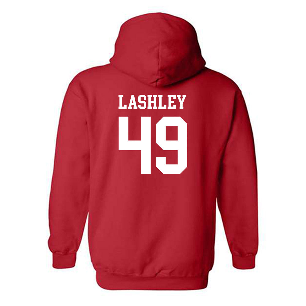 - NCAA Football : Matthew Lashley - Classic Shersey Hooded Sweatshirt-1