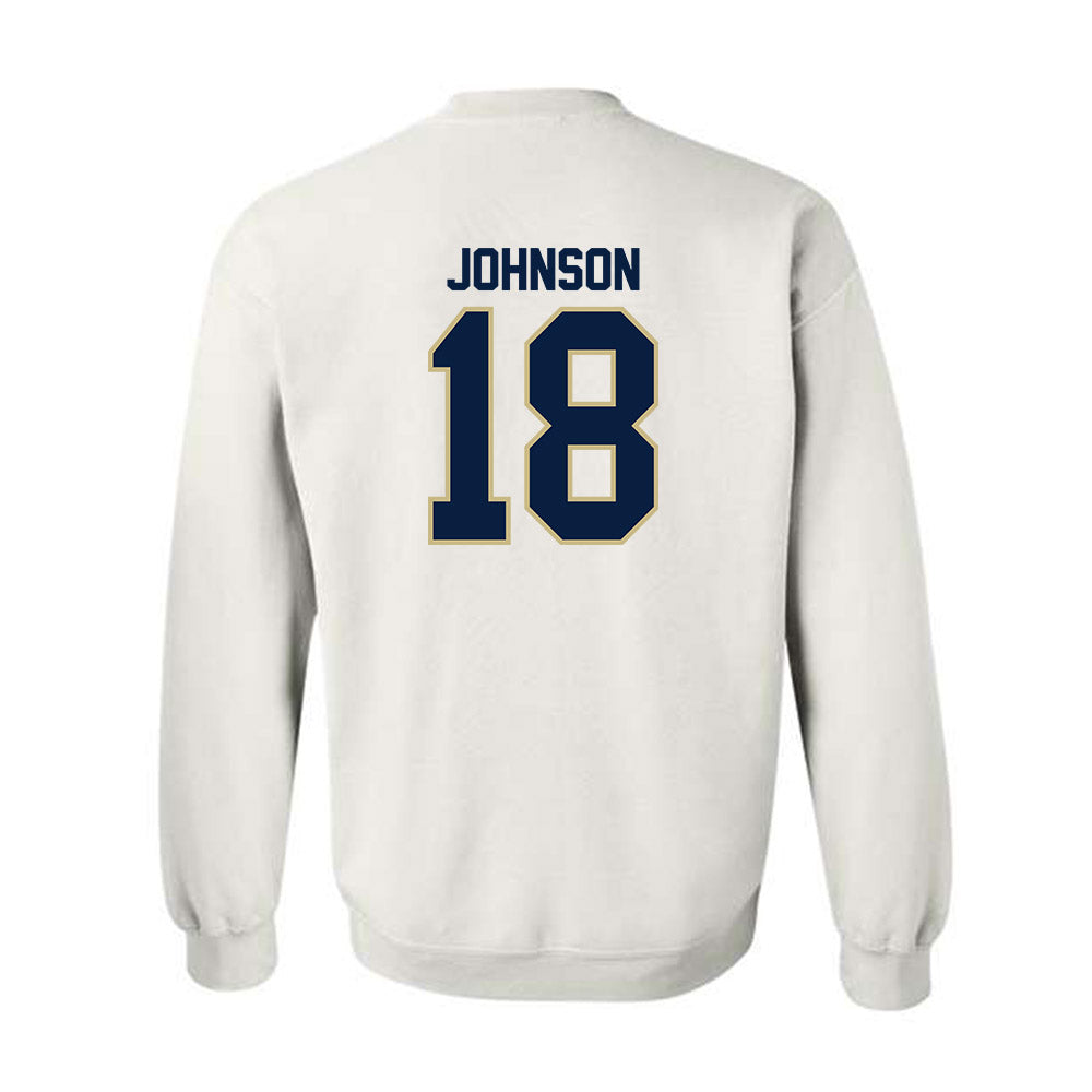Akron - NCAA Football : DiMarco Johnson - Classic Fashion Shersey Crewneck Sweatshirt