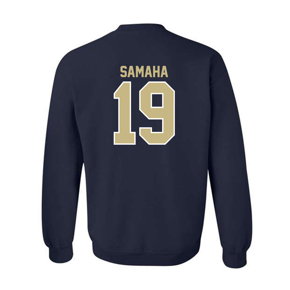 Akron - NCAA Football : adam samaha - Classic Shersey Crewneck Sweatshirt-1