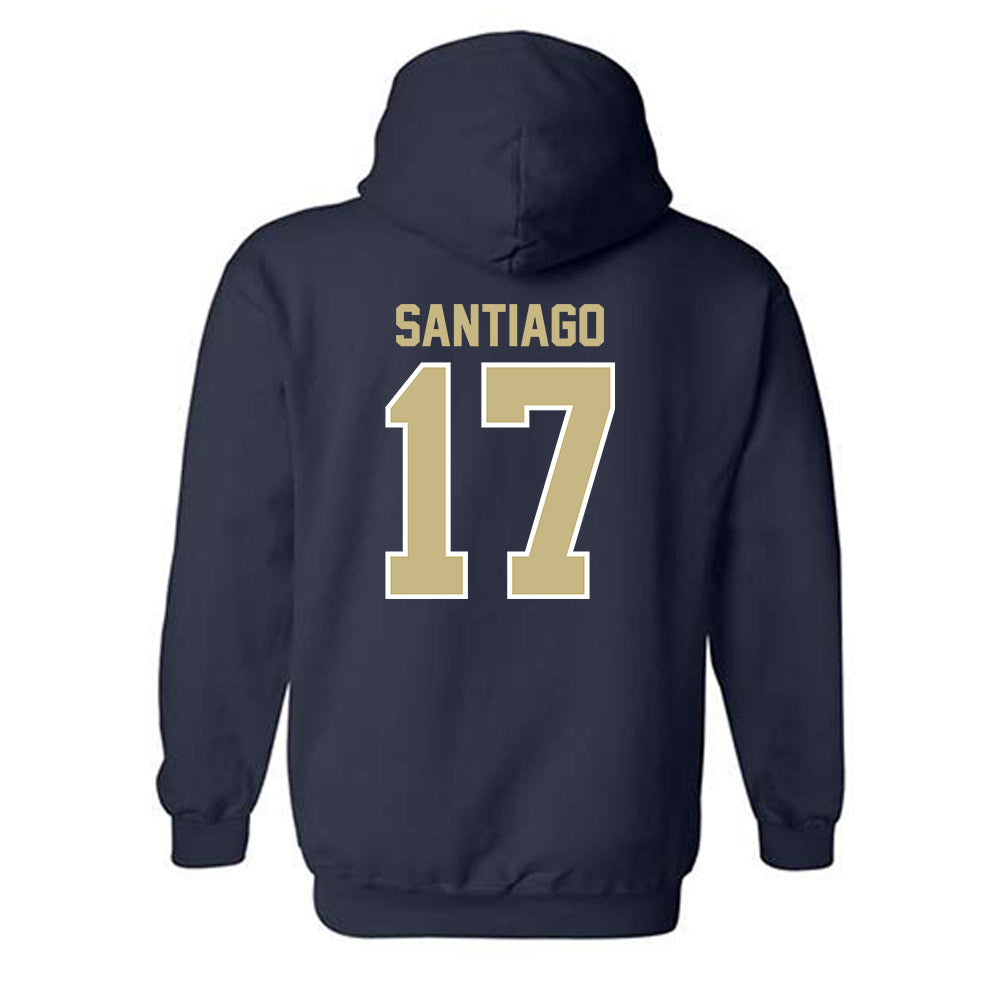 Akron - NCAA Women's Swimming & Diving : Alanis Santiago - Classic Shersey Hooded Sweatshirt