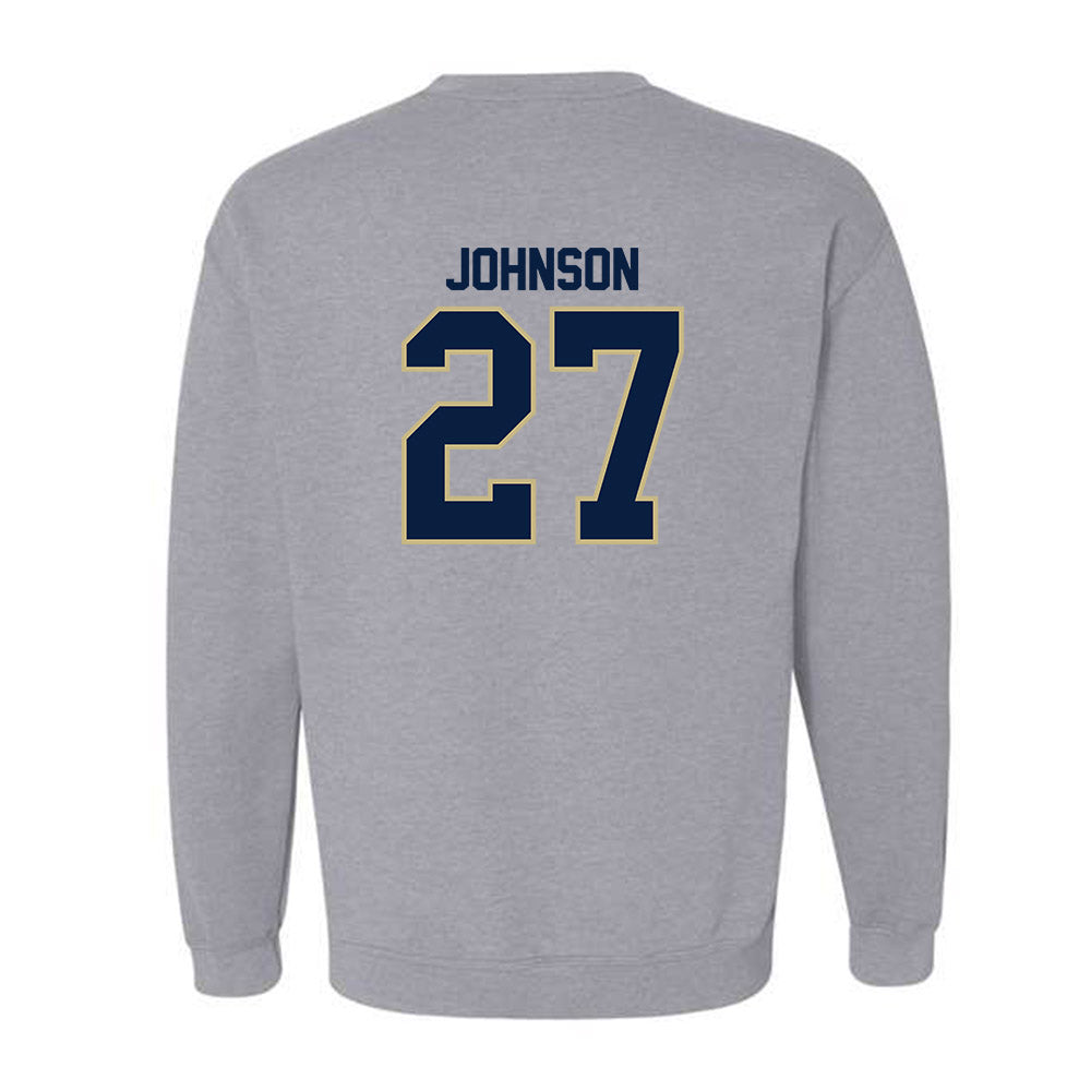 Akron - NCAA Football : Keyveon Johnson - Classic Fashion Shersey Crewneck Sweatshirt