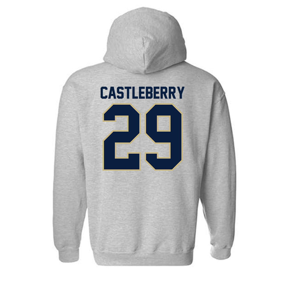 Akron - NCAA Football : Jordan Castleberry - Classic Fashion Shersey Hooded Sweatshirt