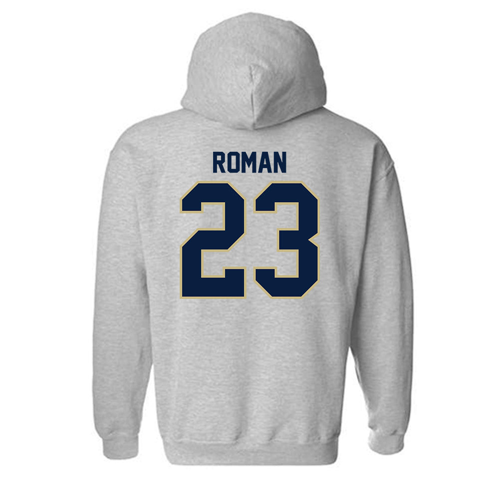 Akron - NCAA Men's Soccer : Jack Roman - Classic Fashion Shersey Hooded Sweatshirt