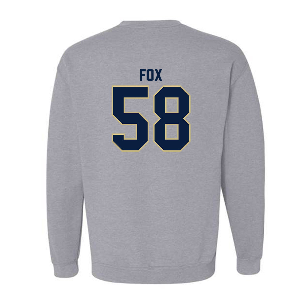 Akron - NCAA Football : Alex Fox - Classic Fashion Shersey Crewneck Sweatshirt-1