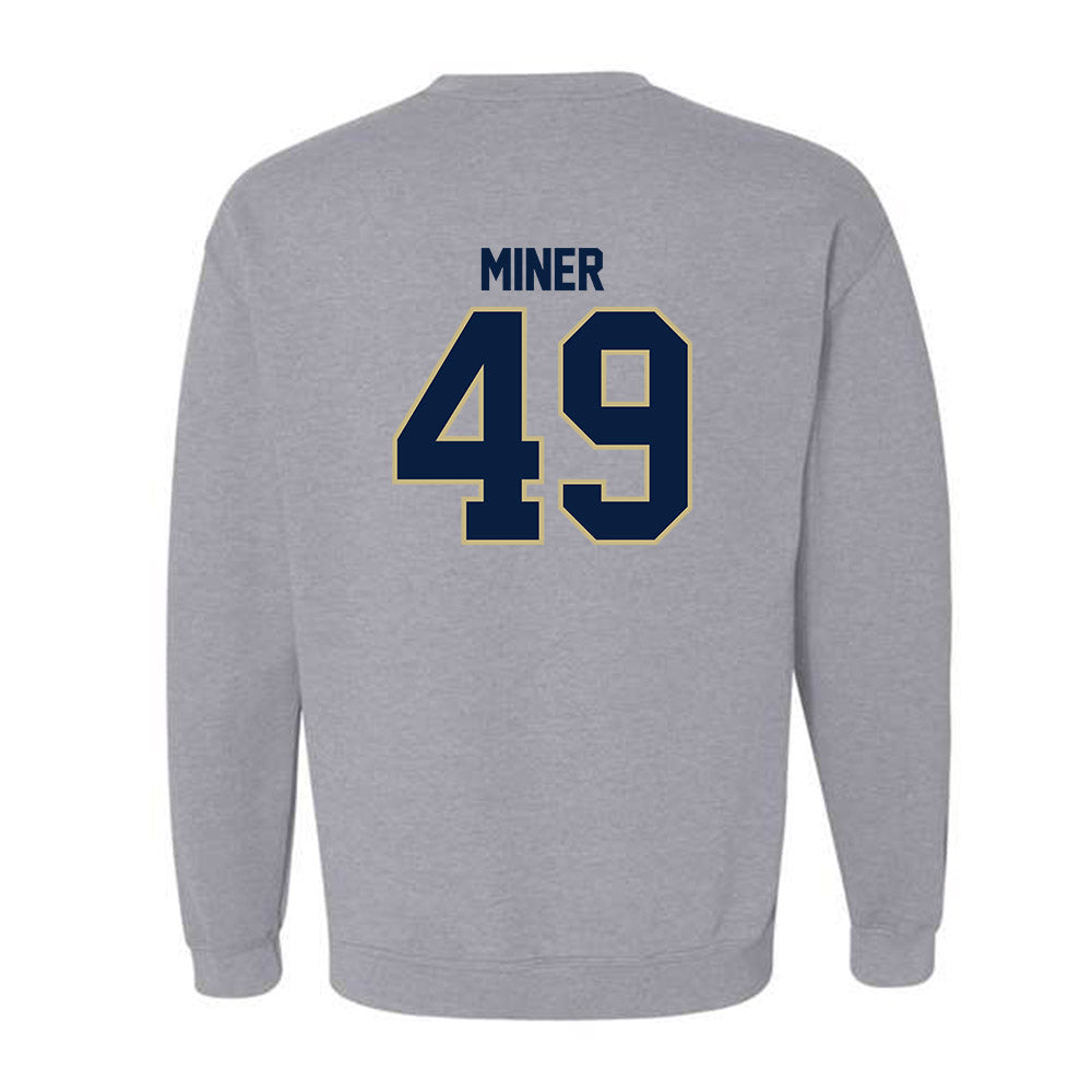 Akron - NCAA Football : Frank Miner - Classic Fashion Shersey Crewneck Sweatshirt-1