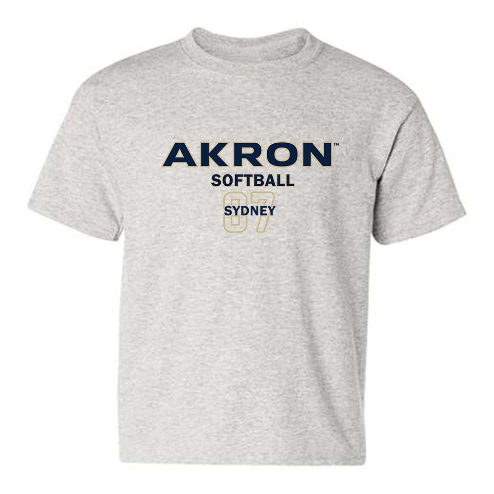 Akron - NCAA Softball : Selker Sydney - Classic Fashion Shersey Youth T-Shirt-0