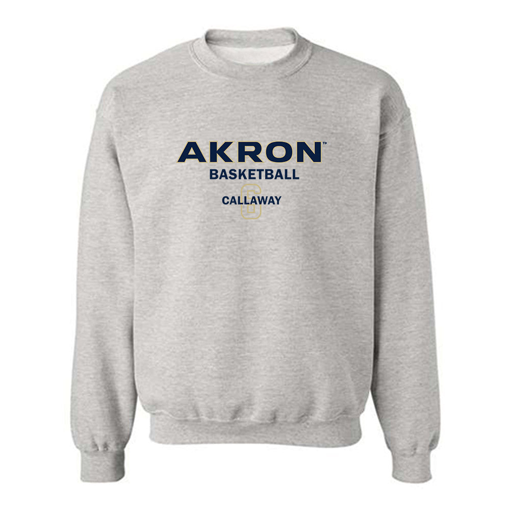 Akron - NCAA Women's Basketball : Izzy Callaway - Classic Fashion Shersey Crewneck Sweatshirt-0