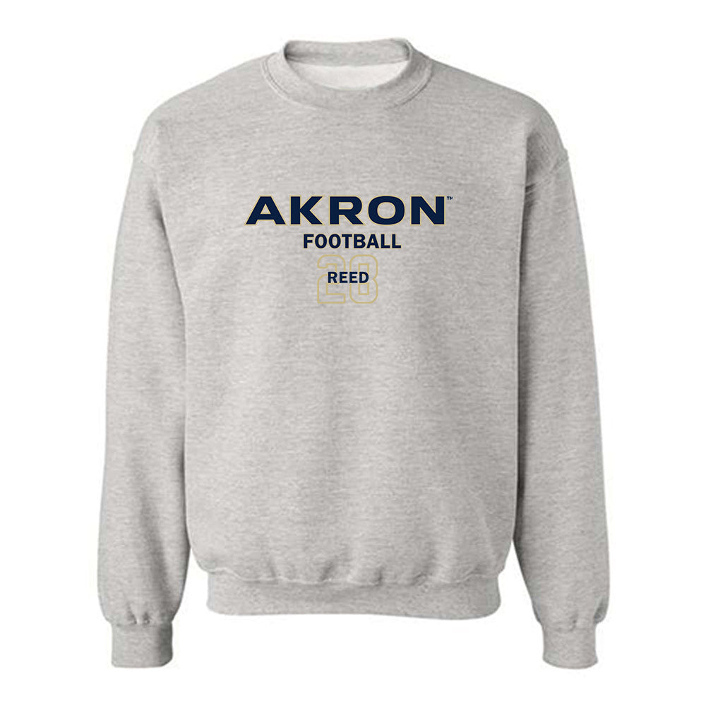 Akron - NCAA Football : Luke Reed - Classic Fashion Shersey Crewneck Sweatshirt