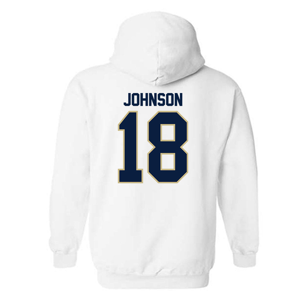 Akron - NCAA Football : DiMarco Johnson - Classic Shersey Hooded Sweatshirt
